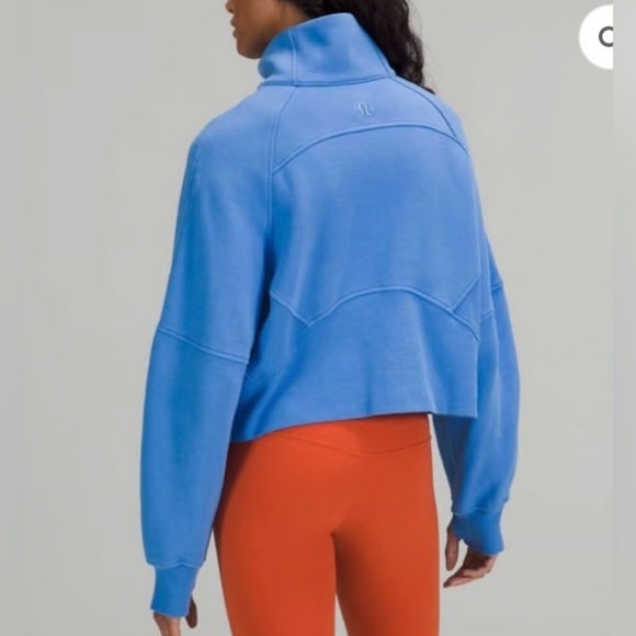 LULULEMON SCUBA OVERSIZED FUNNEL NECK HALF ZIP - Picture 9 of 12